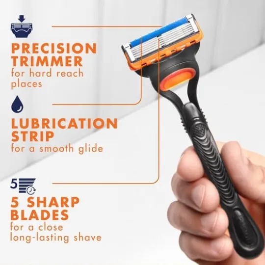 Gillette Fusion5 Rakhyvel 2 Rakblad