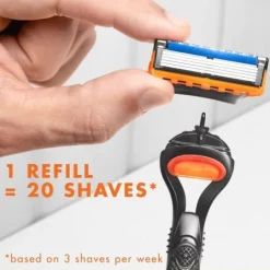 Gillette Fusion5 Rakhyvel 2 Rakblad