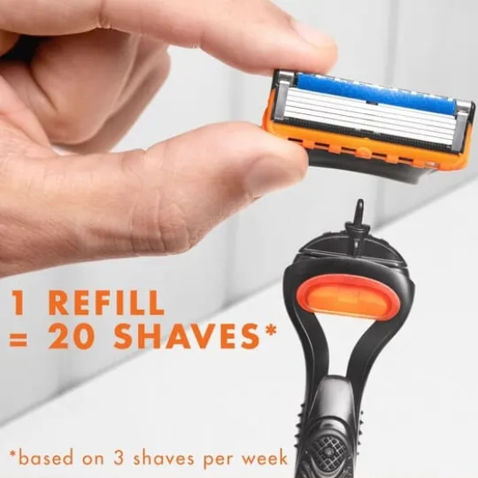 Gillette Fusion5 Rakhyvel 2 Rakblad