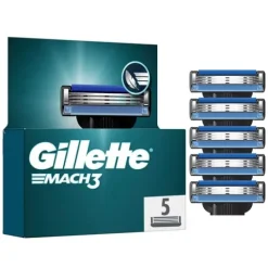 Gillette Mach3 Rakblad 5 st