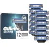 Gillette Mach3 Rakblad 12 st