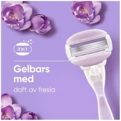 Gillette Venus ComfortGlide Breeze Rakhyvel med 2 st Rakblad