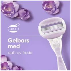Gillette Venus ComfortGlide Breeze Rakhyvel med 4 st Rakblad