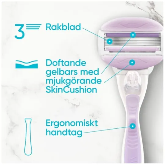 Gillette Venus ComfortGlide Breeze Rakblad 8st