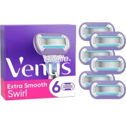 Gillette Venus Extra Smooth Swirl Rakblad 6 st