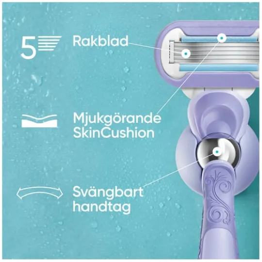 Gillette Venus Extra Smooth Swirl Rakblad 6 st