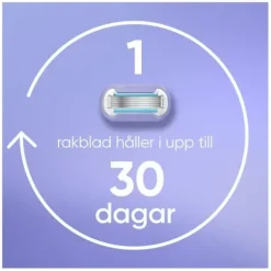 Gillette Venus Extra Smooth Swirl Rakblad 6 st