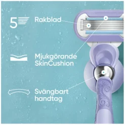 Gillette Venus Extra Smooth Swirl Rakhyvel med 3 st Rakblad