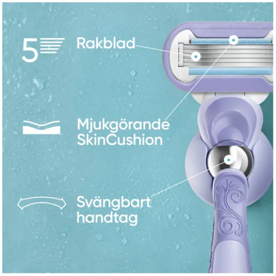 Gillette Venus Extra Smooth Swirl Rakblad 3 st