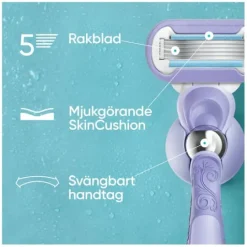 Gillette Venus Extra Smooth Swirl Rakblad 4 st