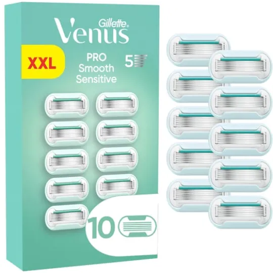 Gillette Venus Pro Smooth Sensitive Rakblad 10 st