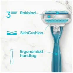 Gillette Venus Smooth Rakhyvel med 2 st Rakblad