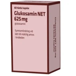 Glukosamin NET 625 mg 1 x 60 kapsel/kapsla Kapsel, hård