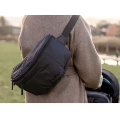Golla Changing Bag/Bum Bag Ivy Polyester Black