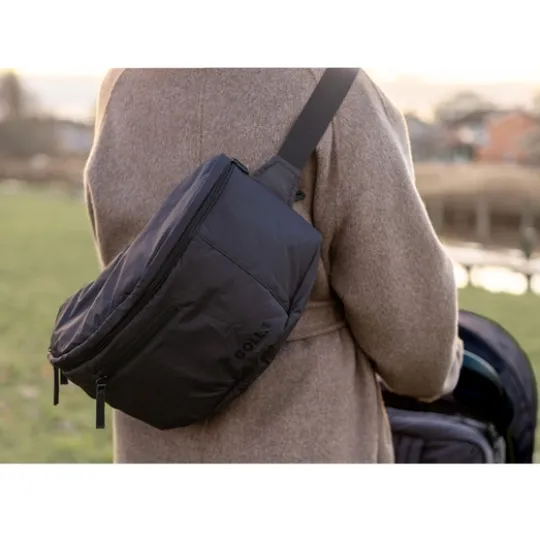 Golla Changing Bag/Bum Bag Ivy Polyester Black