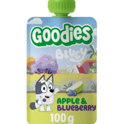 Goodies Fruktklämmis Bluey Äpple/Blåbär 100 g