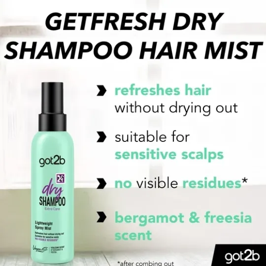 Got2b Dry Shampoo Mist 150 ml