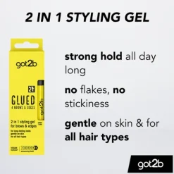 got2b Glued 4 Brows & Edges 2-i-1 Gel 16 ml