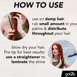 Got2b gotGloss Glass Hair Shine Primer 150 ml