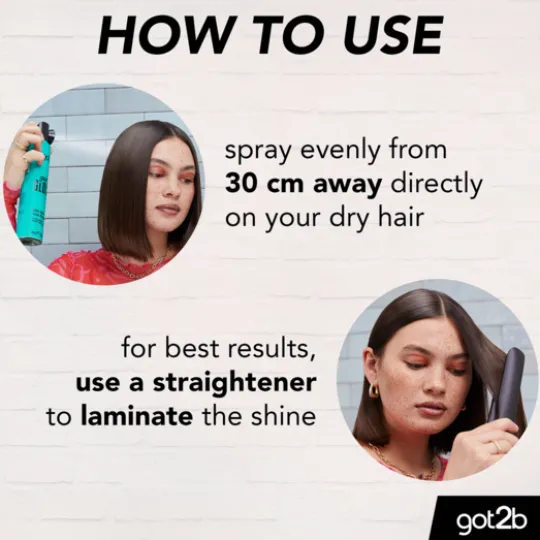 Got2b gotGloss Glass Hair Shine Spray 200 ml