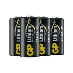 GP Batteries Lithiumbatteri CR 123A 4-pack