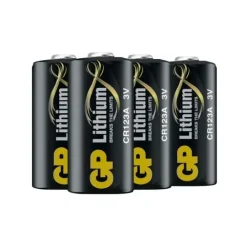 GP Batteries Lithiumbatteri CR 123A 4-pack
