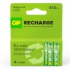 GP Batteries Recharge AAA-batteri 650mAh 4 st