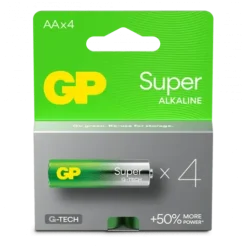 GP Batteries Super Alkaline AA-batteri 15A/LR6 4-pack