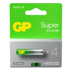 GP Batteries Super Alkaline AAA-batteri 24A/LR03 4-pack