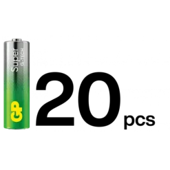 GP Batteries Super Alkaline AA-batteri 15A / LR6 20-pack