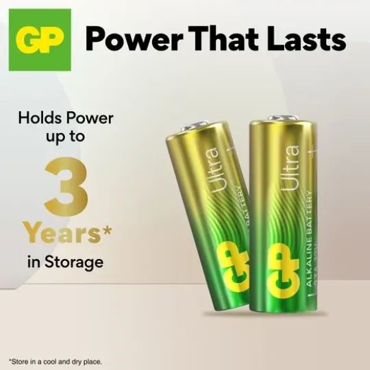GP Batteries Ultra Alkaline Batteri 23A/LRVO8/MN21 4 st