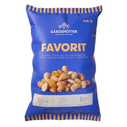 Gårdsnötter Nötmix Favorit 140 g