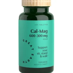 Great Earth Cal-Mag 600-300 mg 120 tabletter