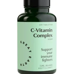 Great Earth C-Vitamin Complex 120 tabletter