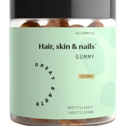 Great Earth Hair, Skin & Nails Gummy 60 gummies