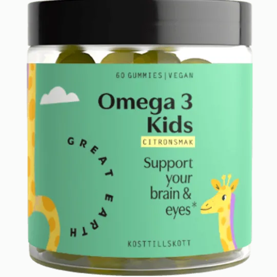Great Earth Omega 3 Kids 60 gummies