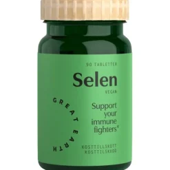 Great Earth Selen 100 mcg 90 tabletter