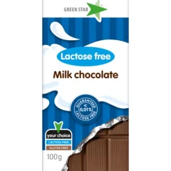 Green Star Mjölkchoklad Laktosfri 100 g
