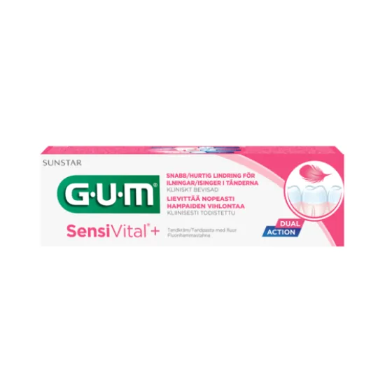 GUM SensiVital+ tandkräm 75 ml
