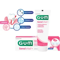 GUM SensiVital+ tandkräm 75 ml