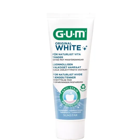 GUM Tandkräm Original White 75 ml