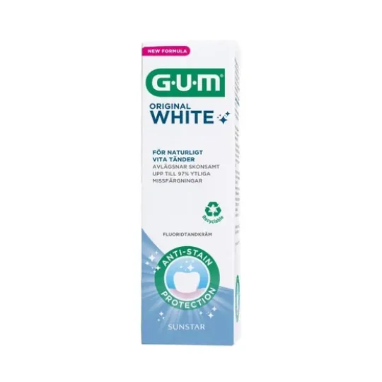 GUM Tandkräm Original White 75 ml