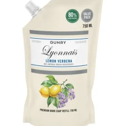 Gunry Flytande Tvål Premium Refill Lemon Verbena 750 ml