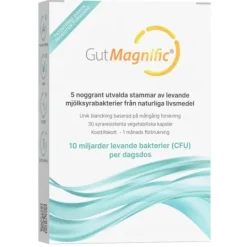 GutMagnific Mjölksyrebakterier 30 kapslar