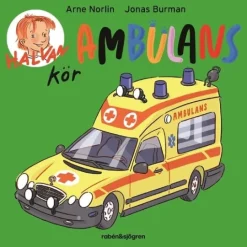 Halvan kör ambulans