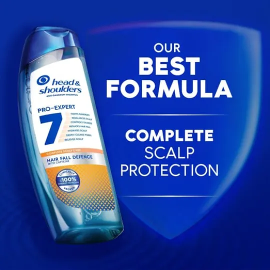 Head & Shoulders Mjällschampo Pro-Expert 7 Hair Fall Defense med Koffein 250 ml