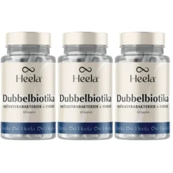 Heela Dubbelbiotika 60 kapslar 3-pack