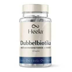 Heela Dubbelbiotika 60 kapslar