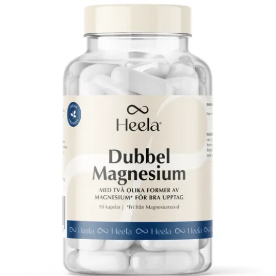 Heela Dubbel Magnesium 90 kapslar