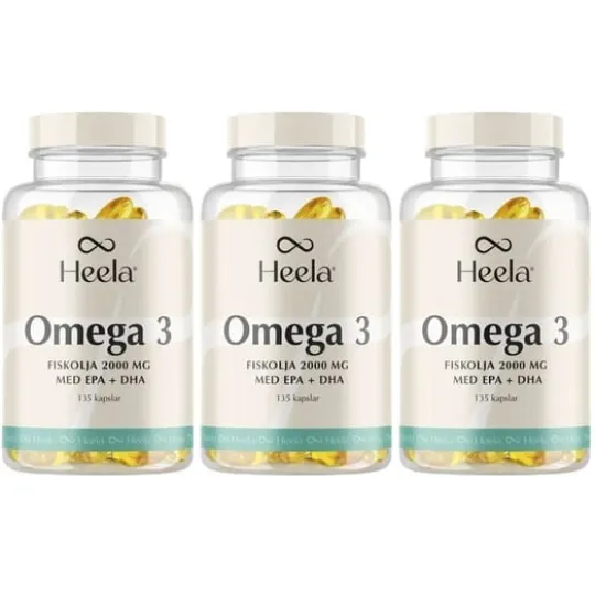 Heela Omega 3 135 kapslar 3-pack